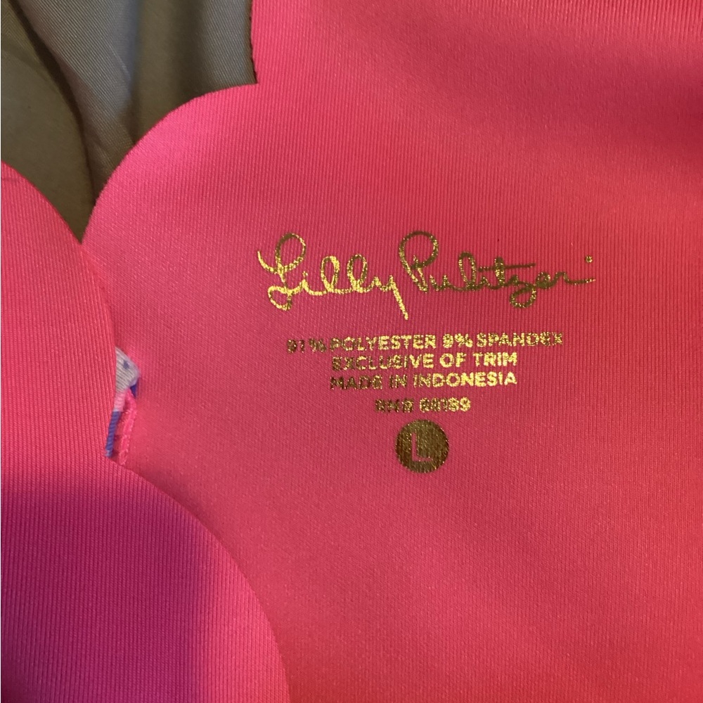 Lilly Pulitzer pink Mikayla Scallop Scuba shift dress - Picture 7 of 7